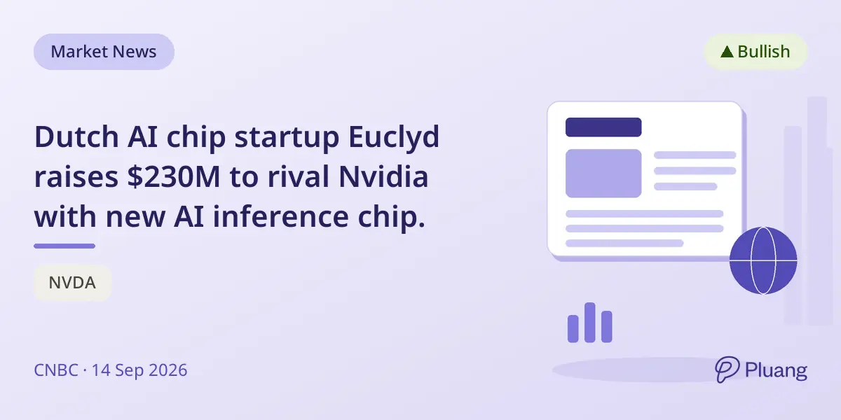 Dutch AI chip startup Euclyd raises $230M to rival Nvidia with new AI inference chip.