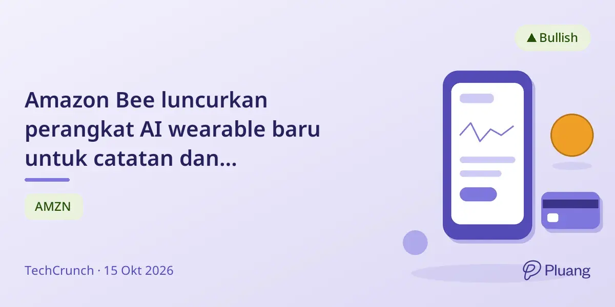 Amazon Bee luncurkan perangkat AI wearable baru untuk catatan dan produktivitas dengan harga lebih terjangkau.