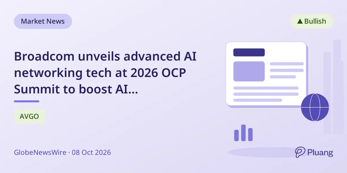 Broadcom unveils advanced AI networking tech at 2026 OCP Summit to boost AI infrastructure scale and efficiency.