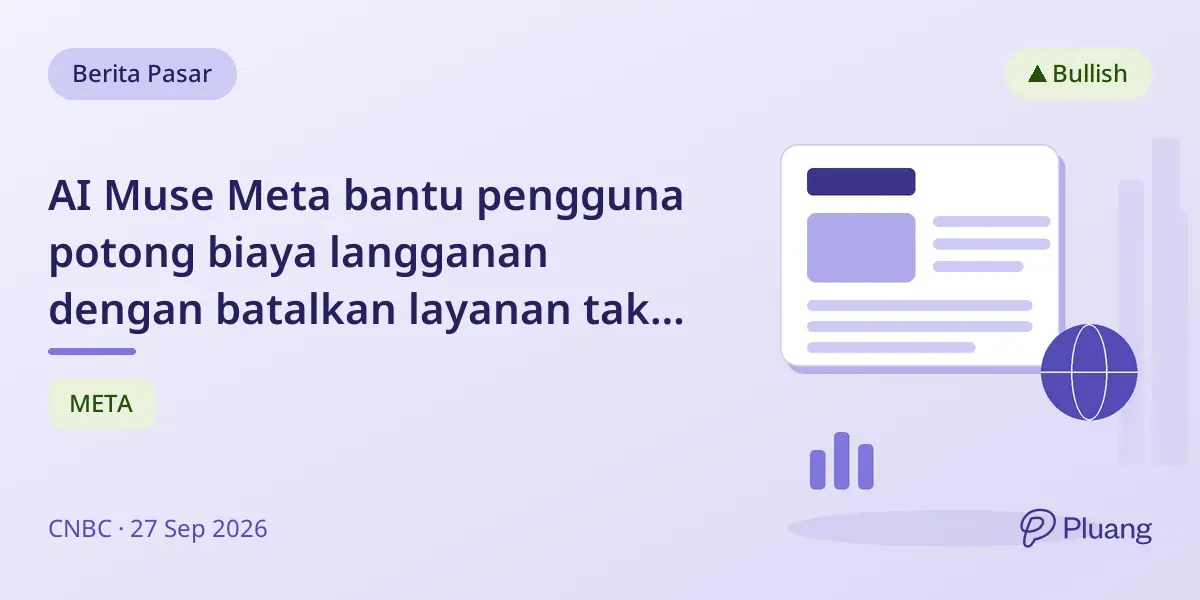 AI Muse Meta bantu pengguna potong biaya langganan dengan batalkan layanan tak terpakai.