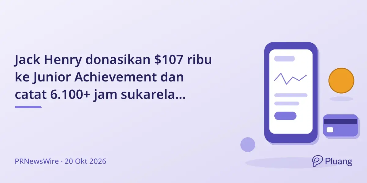 Jack Henry donasikan $107 ribu ke Junior Achievement dan catat 6.100+ jam sukarela dalam perayaan 50 tahun