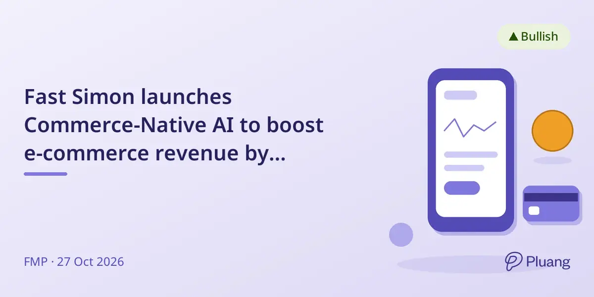 Fast Simon launches Commerce-Native AI to boost e-commerce revenue by optimizing product discovery.