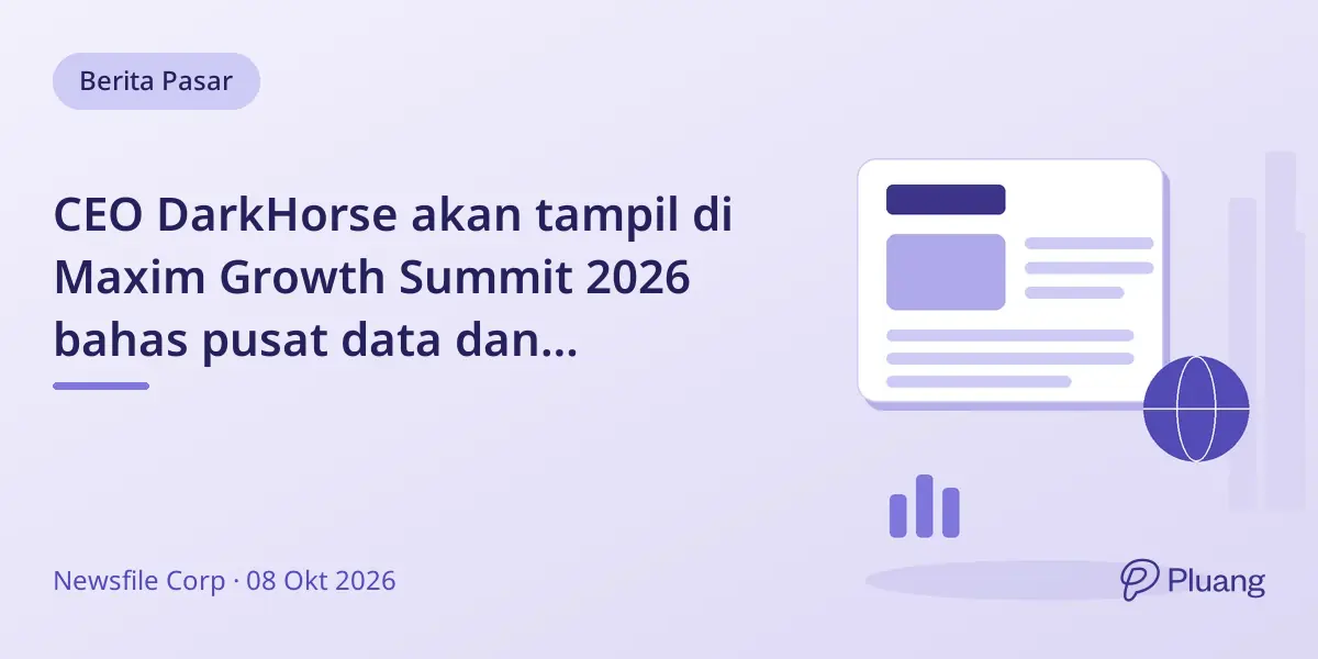 CEO DarkHorse akan tampil di Maxim Growth Summit 2026 bahas pusat data dan infrastruktur.