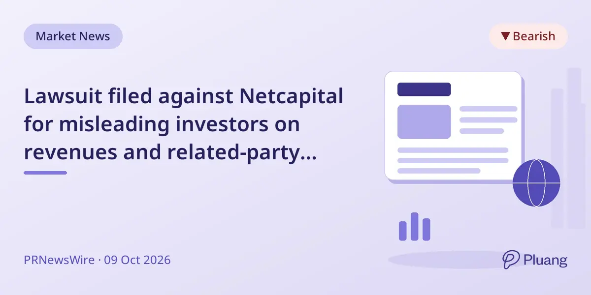 Lawsuit filed against Netcapital for misleading investors on revenues and related-party deals