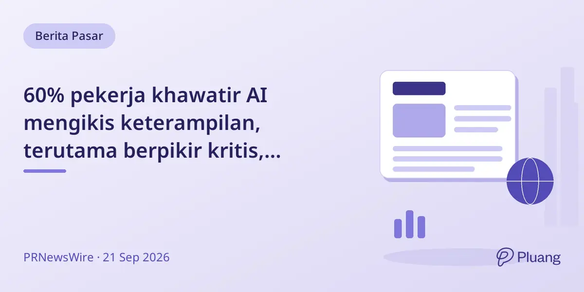 60% pekerja khawatir AI mengikis keterampilan, terutama berpikir kritis, menurut studi IBM