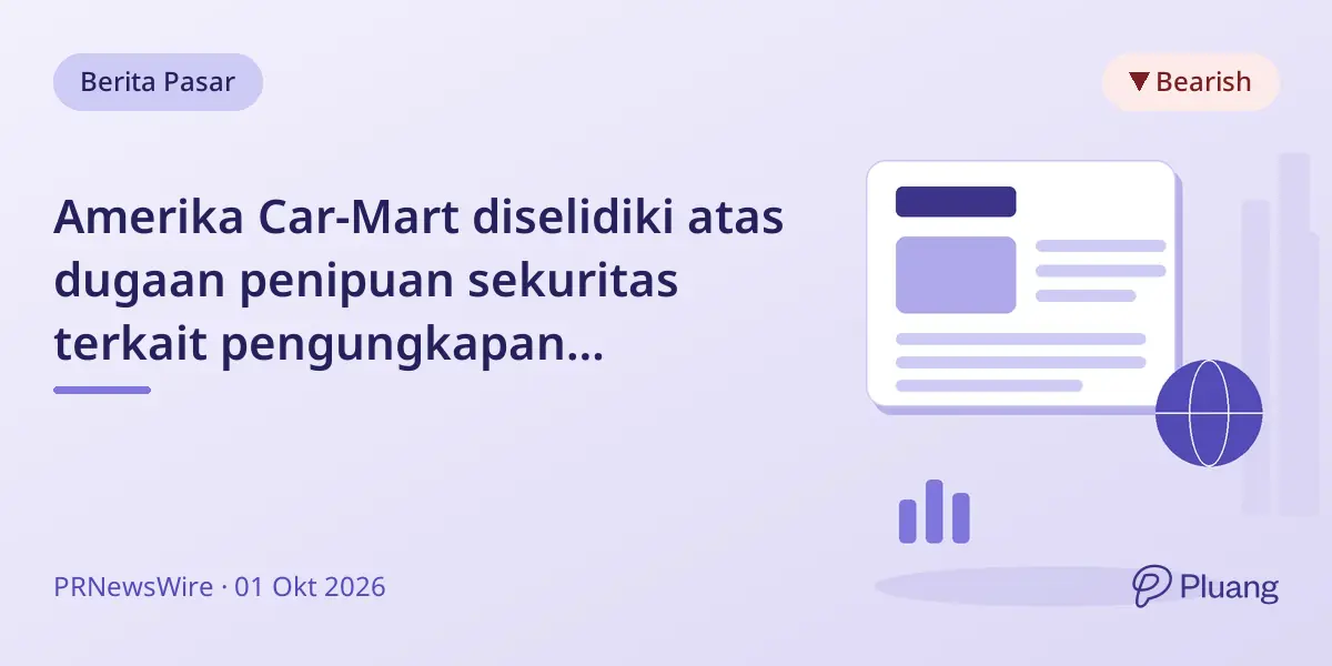 Amerika Car-Mart diselidiki atas dugaan penipuan sekuritas terkait pengungkapan keuangan dan penurunan saham.