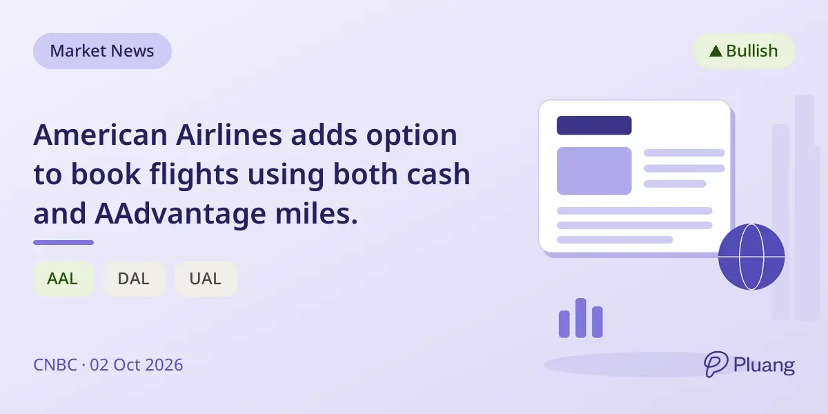 American Airlines adds option to book flights using both cash and AAdvantage miles.