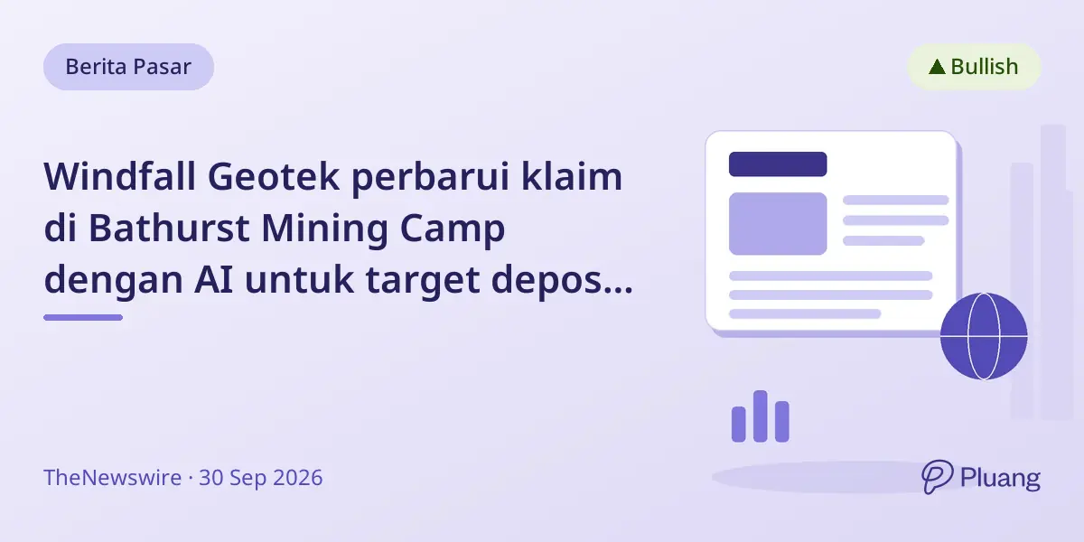 Windfall Geotek perbarui klaim di Bathurst Mining Camp dengan AI untuk target deposit seng.