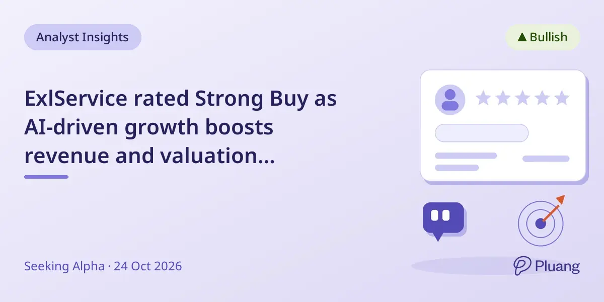 ExlService rated Strong Buy as AI-driven growth boosts revenue and valuation potential.