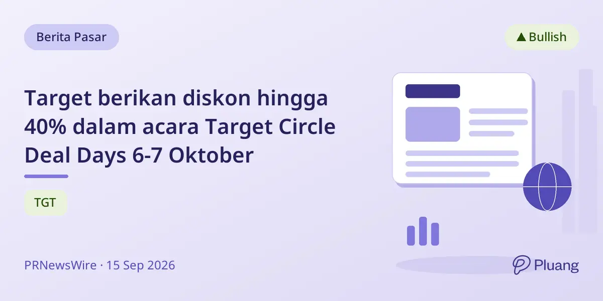 Target berikan diskon hingga 40% dalam acara Target Circle Deal Days 6-7 Oktober