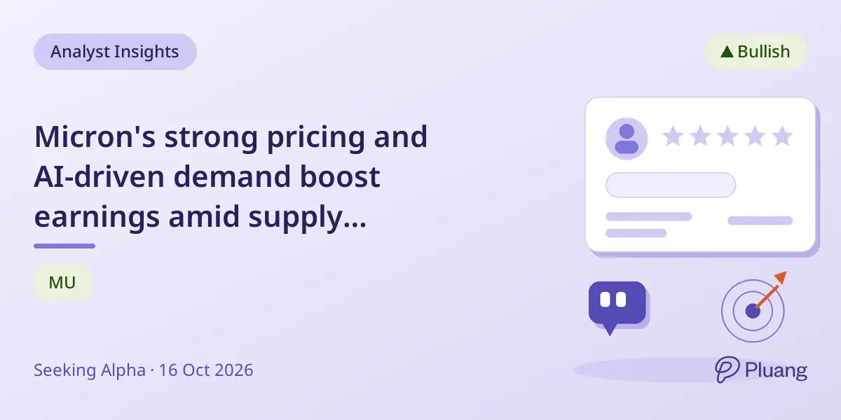 Micron's strong pricing and AI-driven demand boost earnings amid supply constraints through 2028.