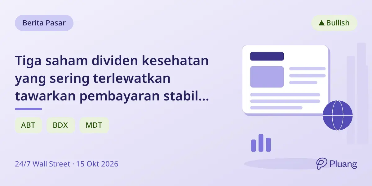 Tiga saham dividen kesehatan yang sering terlewatkan tawarkan pembayaran stabil dan bertumbuh.