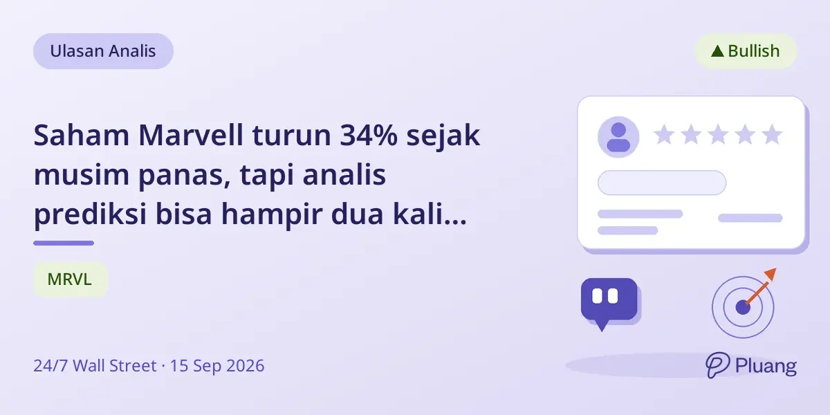 Saham Marvell turun 34% sejak musim panas, tapi analis prediksi bisa hampir dua kali lipat pada 2028.