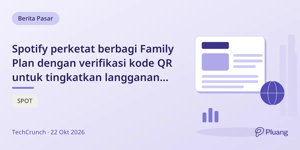 Spotify perketat berbagi Family Plan dengan verifikasi kode QR untuk tingkatkan langganan Premium.