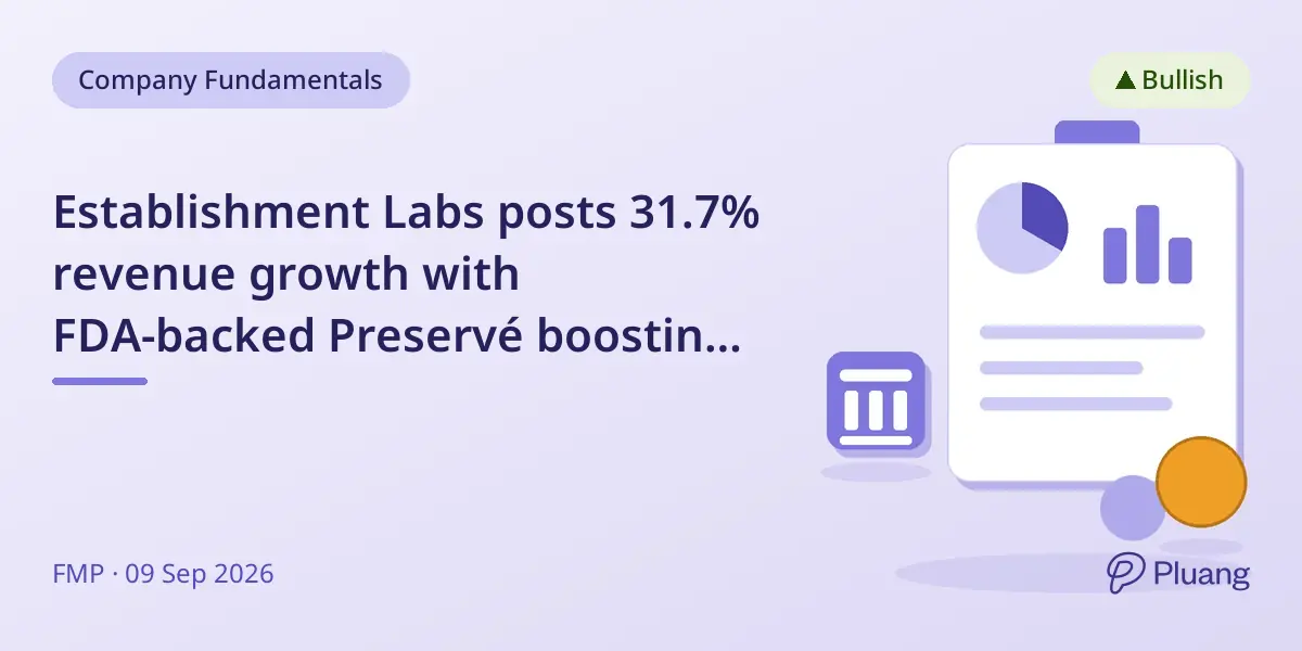 Establishment Labs posts 31.7% revenue growth with FDA-backed Preservé boosting U.S. sales and margins.