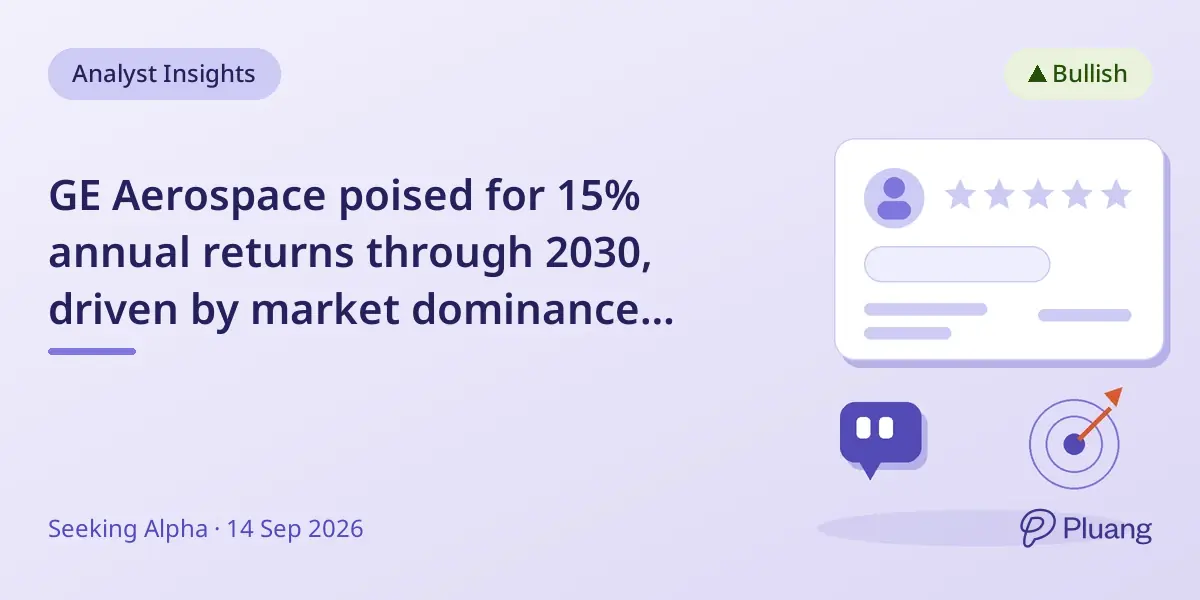 GE Aerospace poised for 15% annual returns through 2030, driven by market dominance and strategic acquisitions.