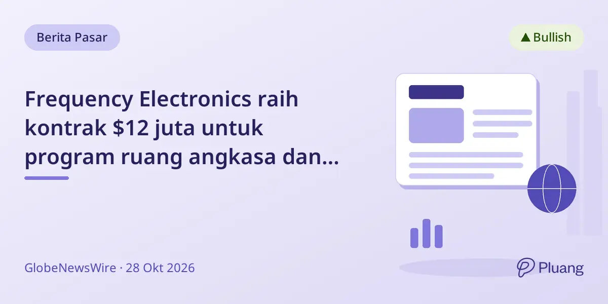 Frequency Electronics raih kontrak $12 juta untuk program ruang angkasa dan pertahanan AS