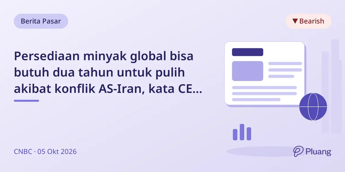 Persediaan minyak global bisa butuh dua tahun untuk pulih akibat konflik AS-Iran, kata CEO Saudi Aramco.
