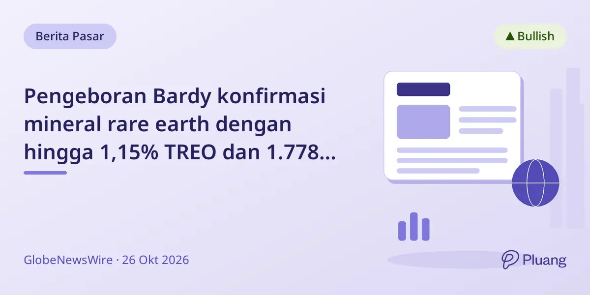 Pengeboran Bardy konfirmasi mineral rare earth dengan hingga 1,15% TREO dan 1.778 ppm neodimium di Québec