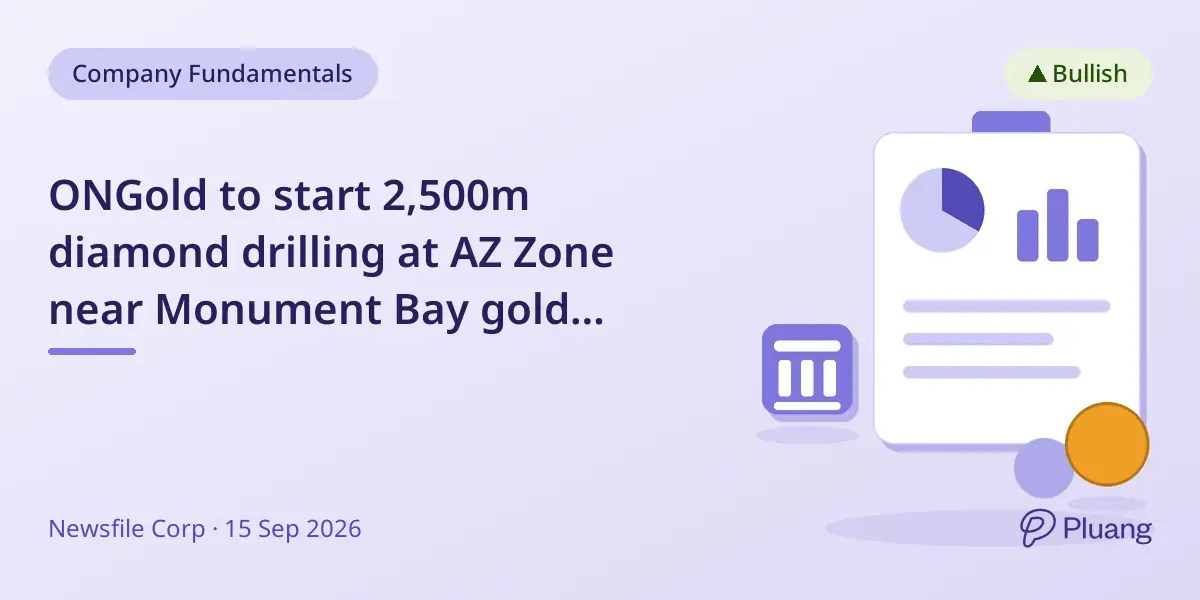 ONGold to start 2,500m diamond drilling at AZ Zone near Monument Bay gold deposit in Nov 2026