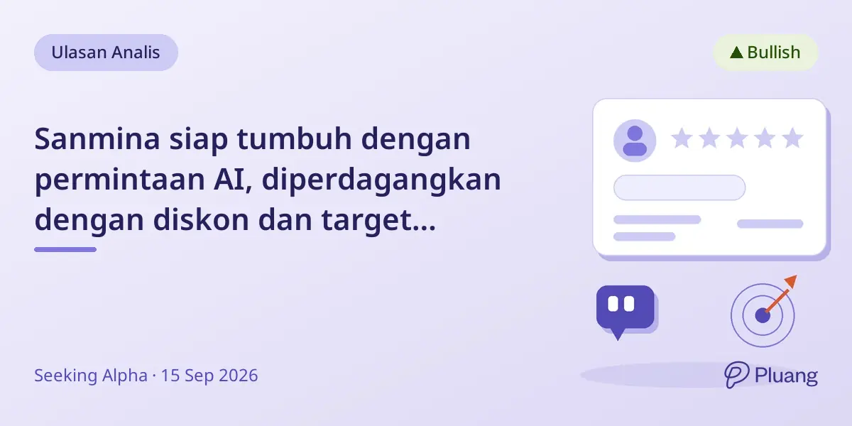 Sanmina siap tumbuh dengan permintaan AI, diperdagangkan dengan diskon dan target harga $287