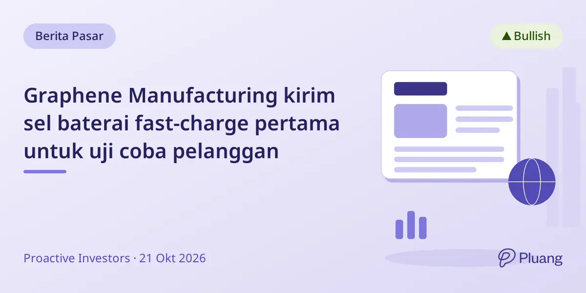 Graphene Manufacturing kirim sel baterai fast-charge pertama untuk uji coba pelanggan