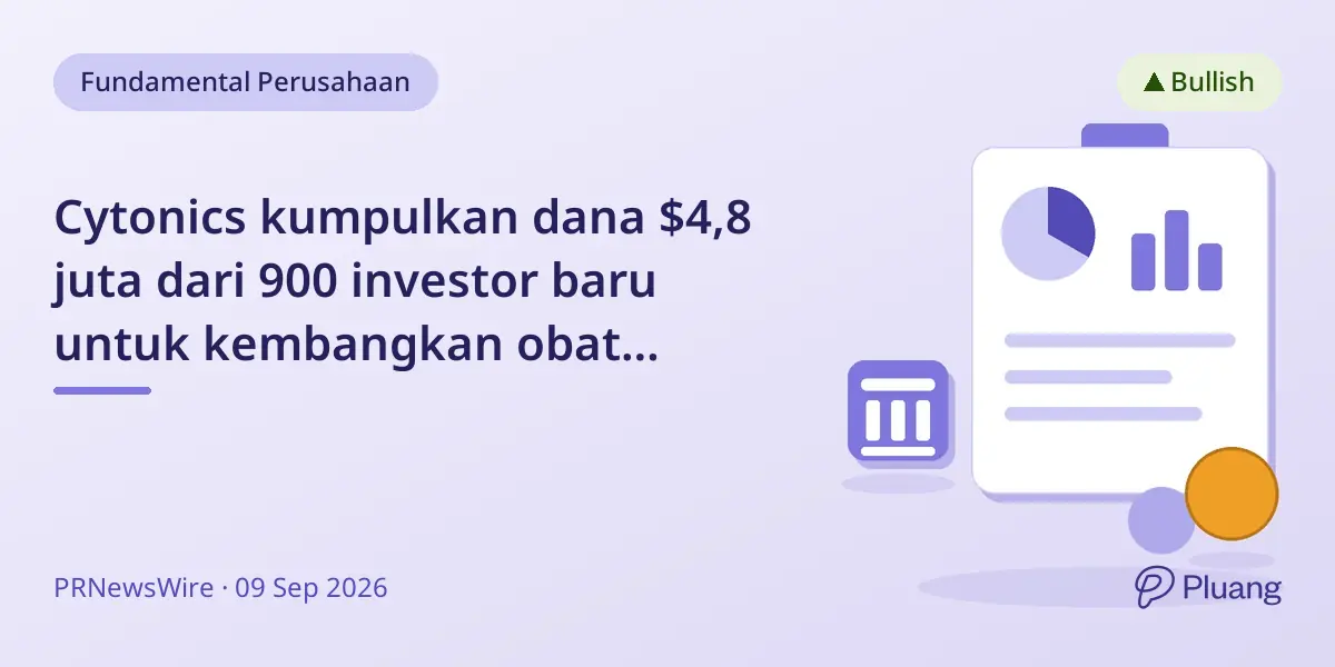Cytonics kumpulkan dana $4,8 juta dari 900 investor baru untuk kembangkan obat osteoarthritis CYT-108