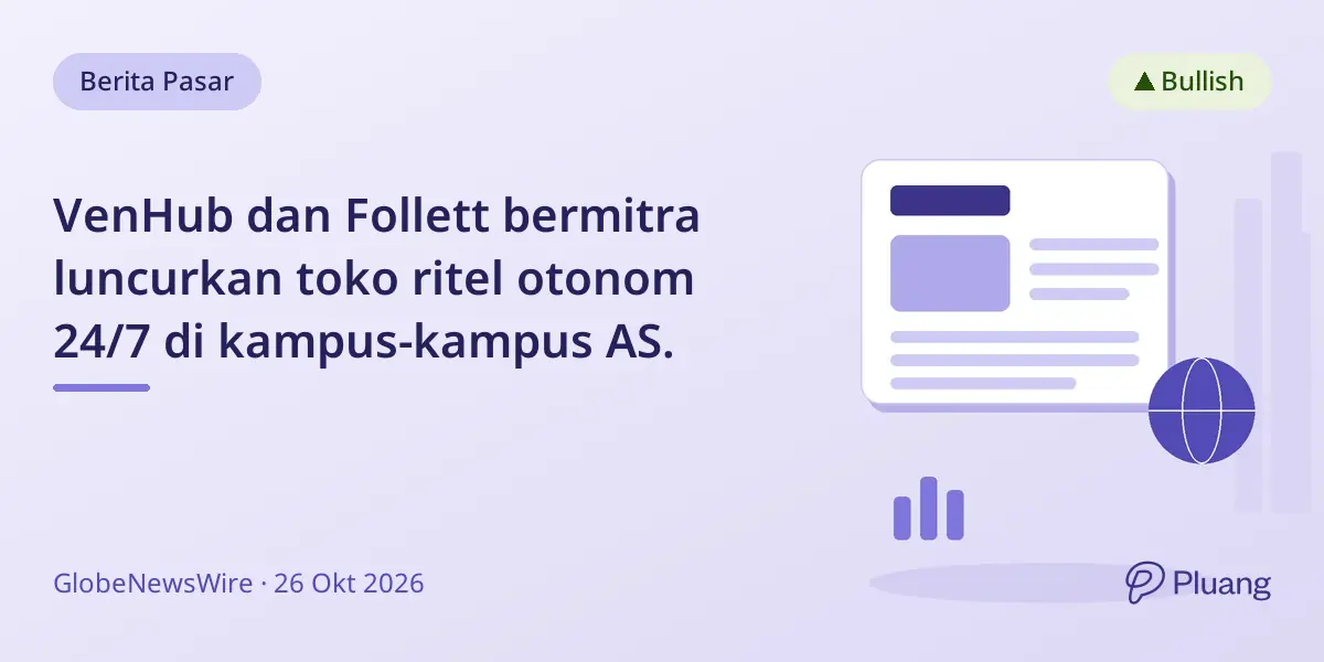 VenHub dan Follett bermitra luncurkan toko ritel otonom 24/7 di kampus-kampus AS.