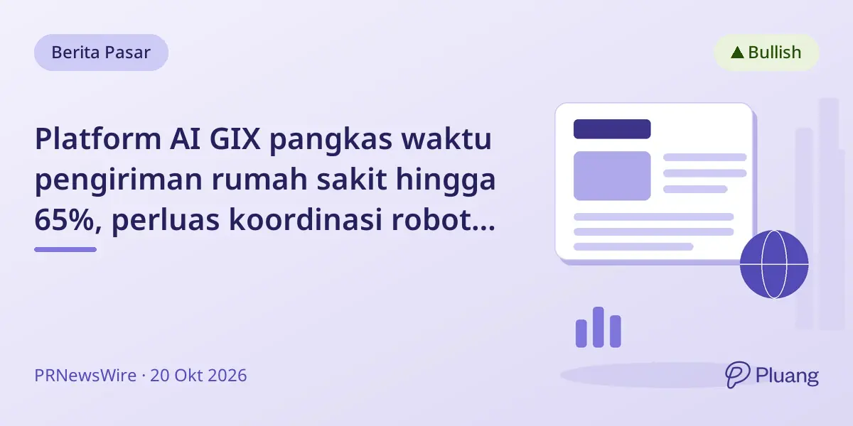 Platform AI GIX pangkas waktu pengiriman rumah sakit hingga 65%, perluas koordinasi robot di Sheba Medical Center.