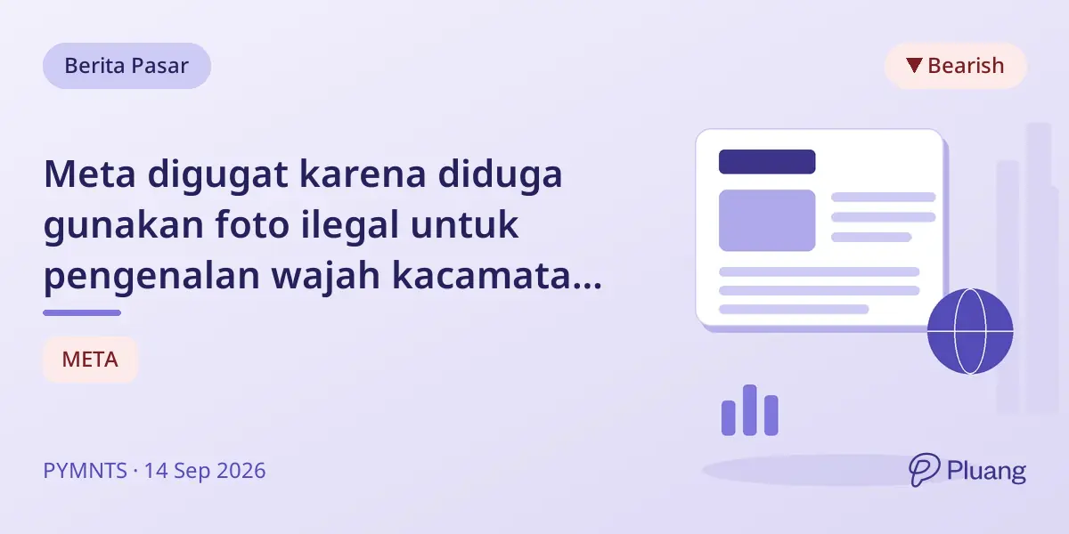 Meta digugat karena diduga gunakan foto ilegal untuk pengenalan wajah kacamata pintar.
