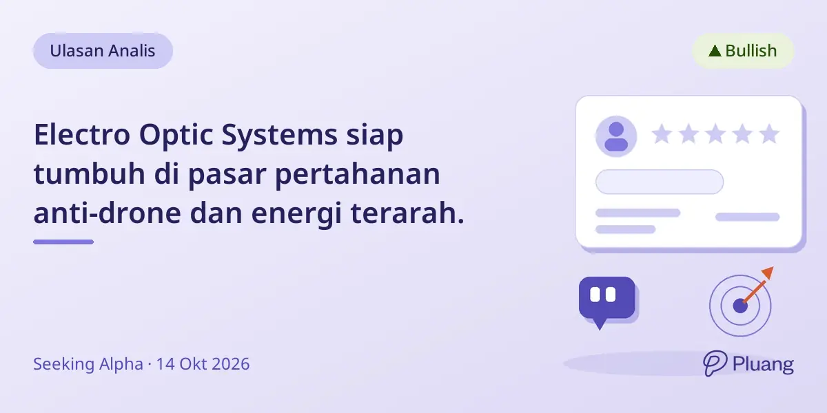 Electro Optic Systems siap tumbuh di pasar pertahanan anti-drone dan energi terarah.