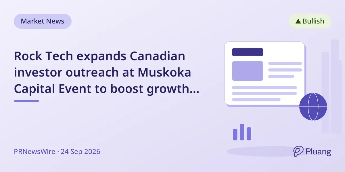 Rock Tech expands Canadian investor outreach at Muskoka Capital Event to boost growth strategy awareness