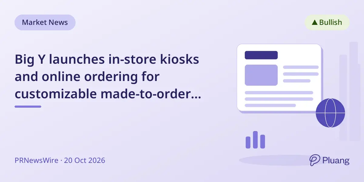 Big Y launches in-store kiosks and online ordering for customizable made-to-order meals with Instacart's FoodStorm.
