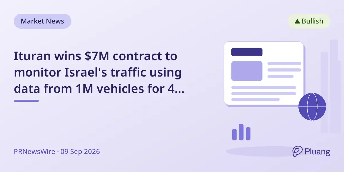 Ituran wins $7M contract to monitor Israel's traffic using data from 1M vehicles for 4 years