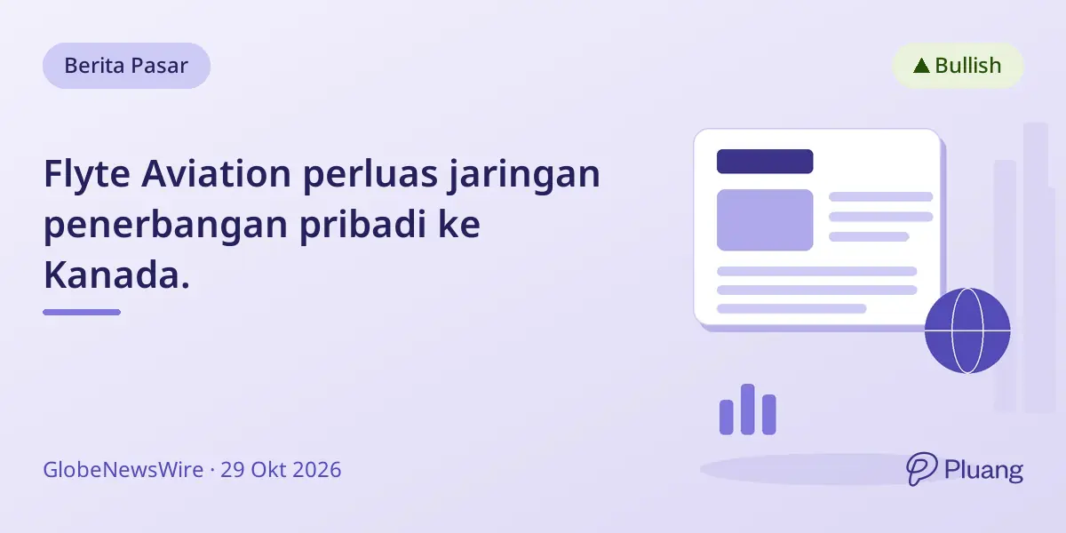 Flyte Aviation perluas jaringan penerbangan pribadi ke Kanada.