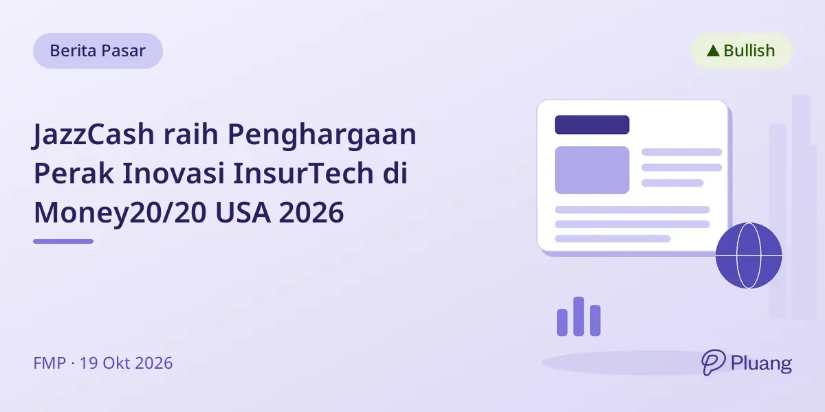 JazzCash raih Penghargaan Perak Inovasi InsurTech di Money20/20 USA 2026