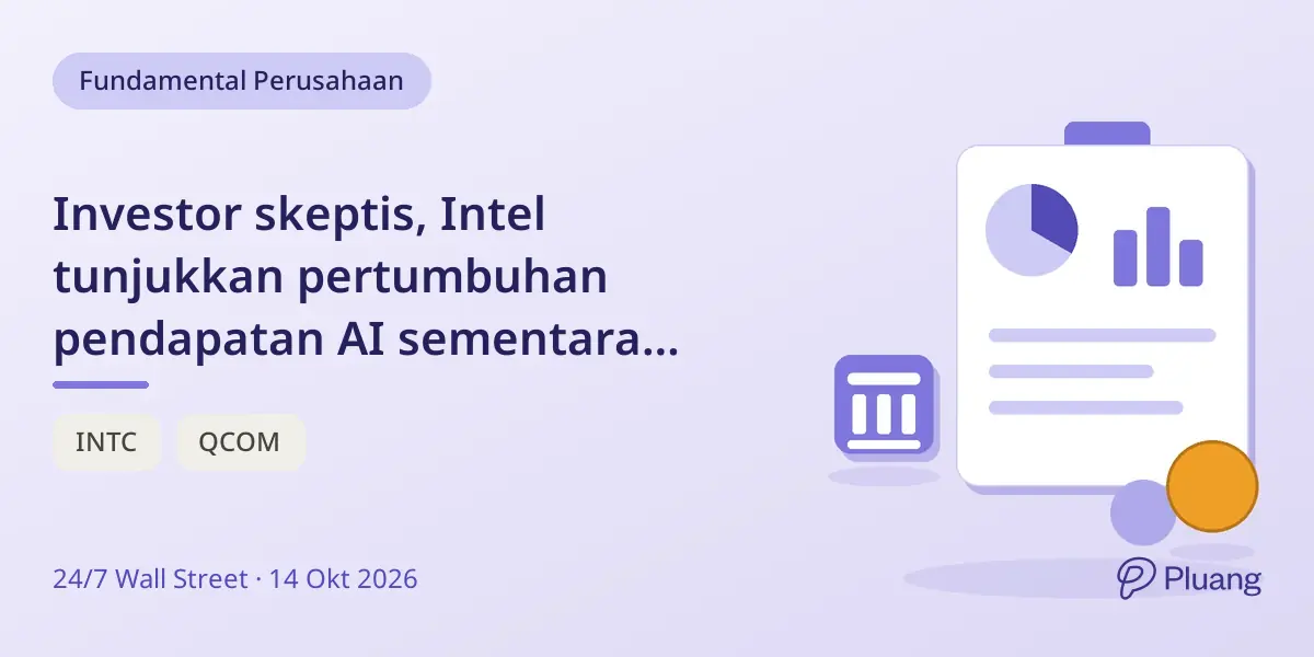 Investor skeptis, Intel tunjukkan pertumbuhan pendapatan AI sementara Qualcomm andalkan rencana AI masa depan.
