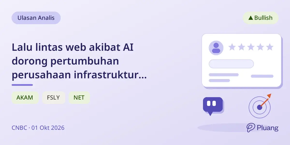 Lalu lintas web akibat AI dorong pertumbuhan perusahaan infrastruktur internet; Jim Cramer pilih Akamai sekarang.