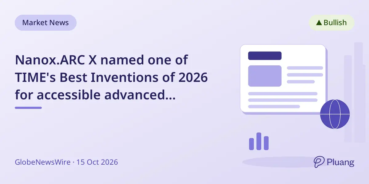 Nanox.ARC X named one of TIME's Best Inventions of 2026 for accessible advanced medical imaging.