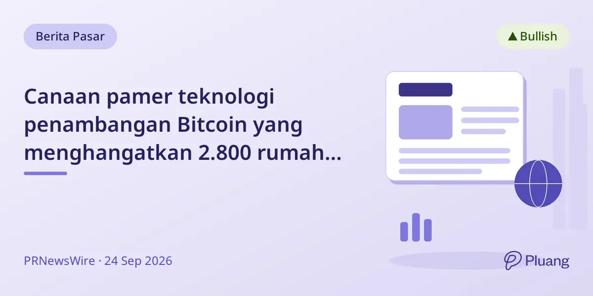 Canaan pamer teknologi penambangan Bitcoin yang menghangatkan 2.800 rumah di Nordik dari panas limbah.