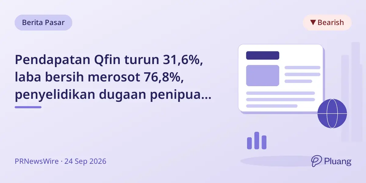 Pendapatan Qfin turun 31,6%, laba bersih merosot 76,8%, penyelidikan dugaan penipuan sekuritas dimulai