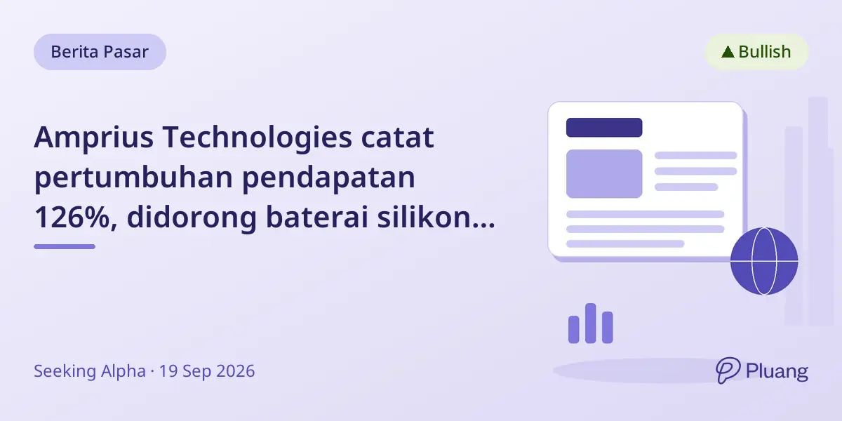 Amprius Technologies catat pertumbuhan pendapatan 126%, didorong baterai silikon dan permintaan drone Eropa yang kuat