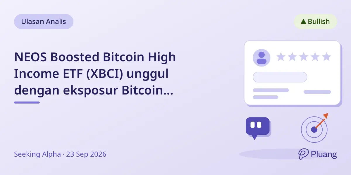 NEOS Boosted Bitcoin High Income ETF (XBCI) unggul dengan eksposur Bitcoin hingga 150% dan potensi pendapatan tinggi.