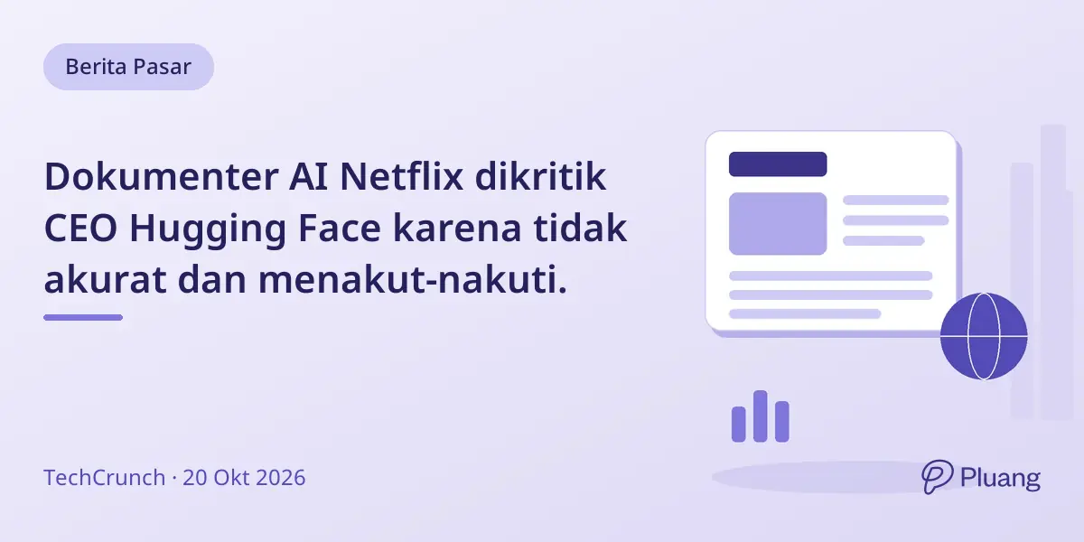 Dokumenter AI Netflix dikritik CEO Hugging Face karena tidak akurat dan menakut-nakuti.
