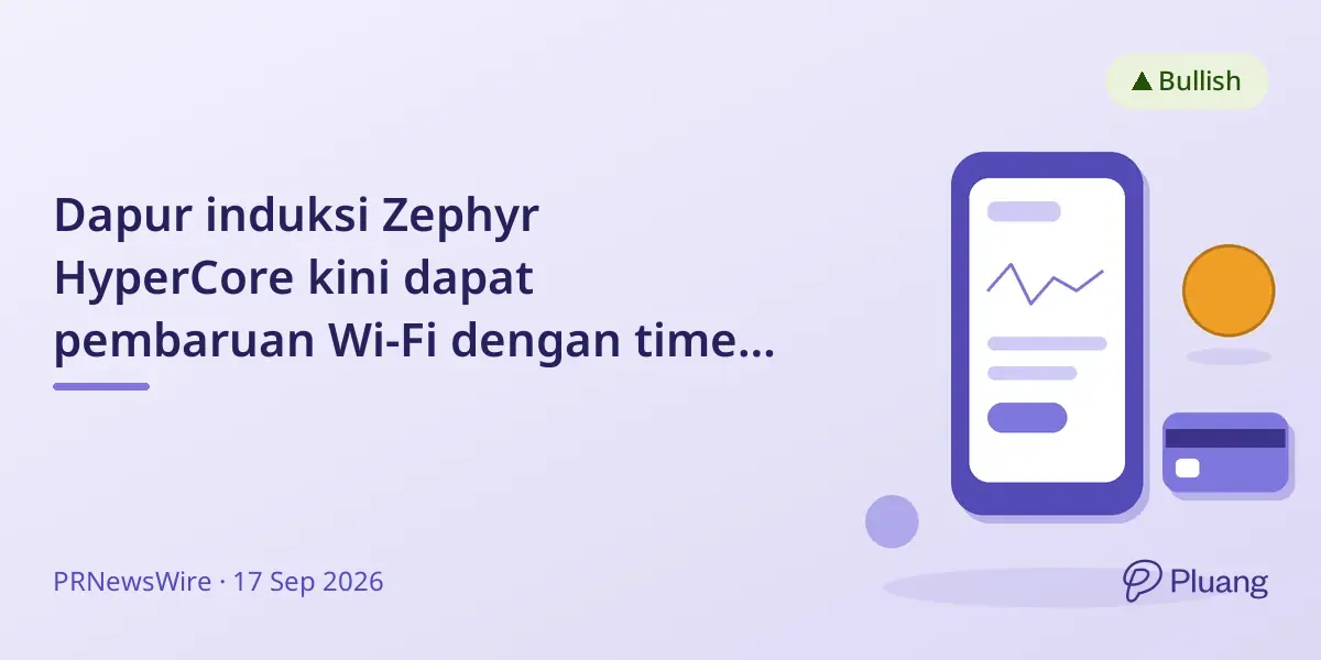 Dapur induksi Zephyr HyperCore kini dapat pembaruan Wi-Fi dengan timer baru dan antarmuka yang ditingkatkan
