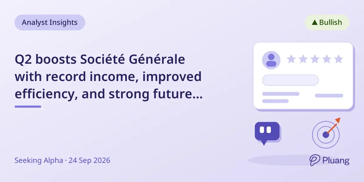 Q2 boosts Société Générale with record income, improved efficiency, and strong future targets.