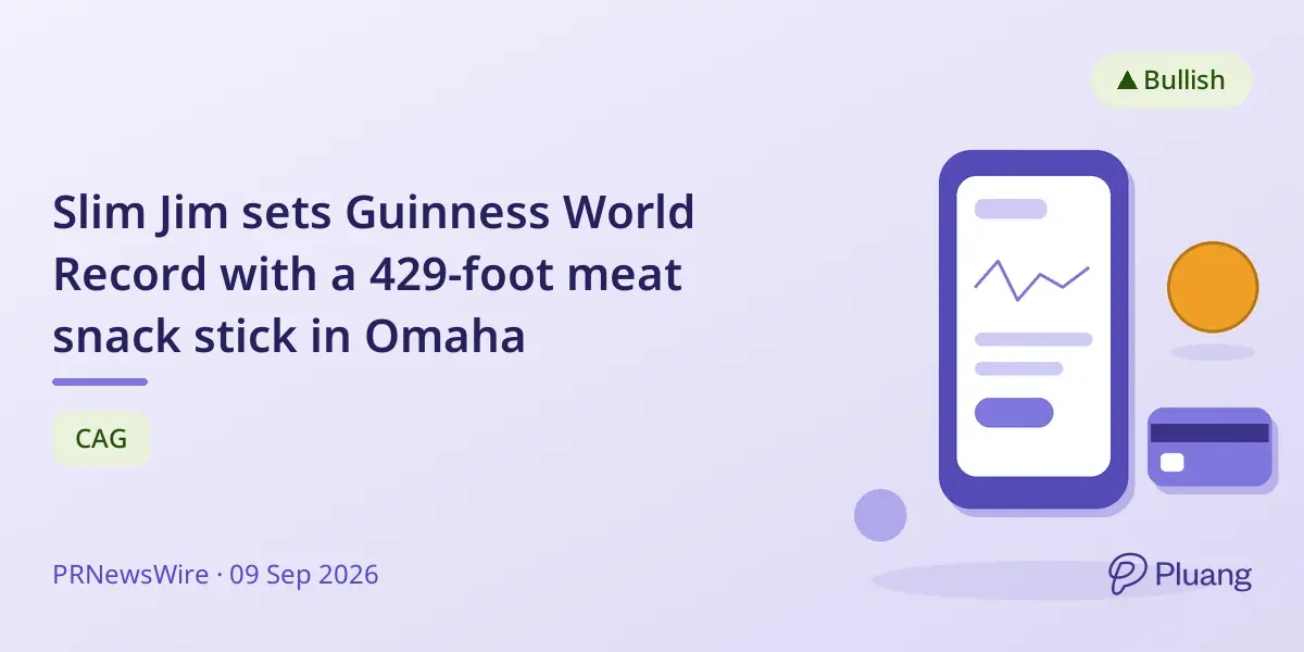 Slim Jim sets Guinness World Record with a 429-foot meat snack stick in Omaha