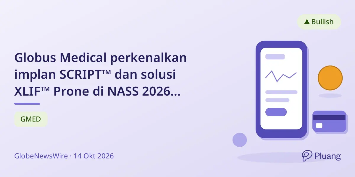 Globus Medical perkenalkan implan SCRIPT™ dan solusi XLIF™ Prone di NASS 2026 untuk operasi tulang belakang.