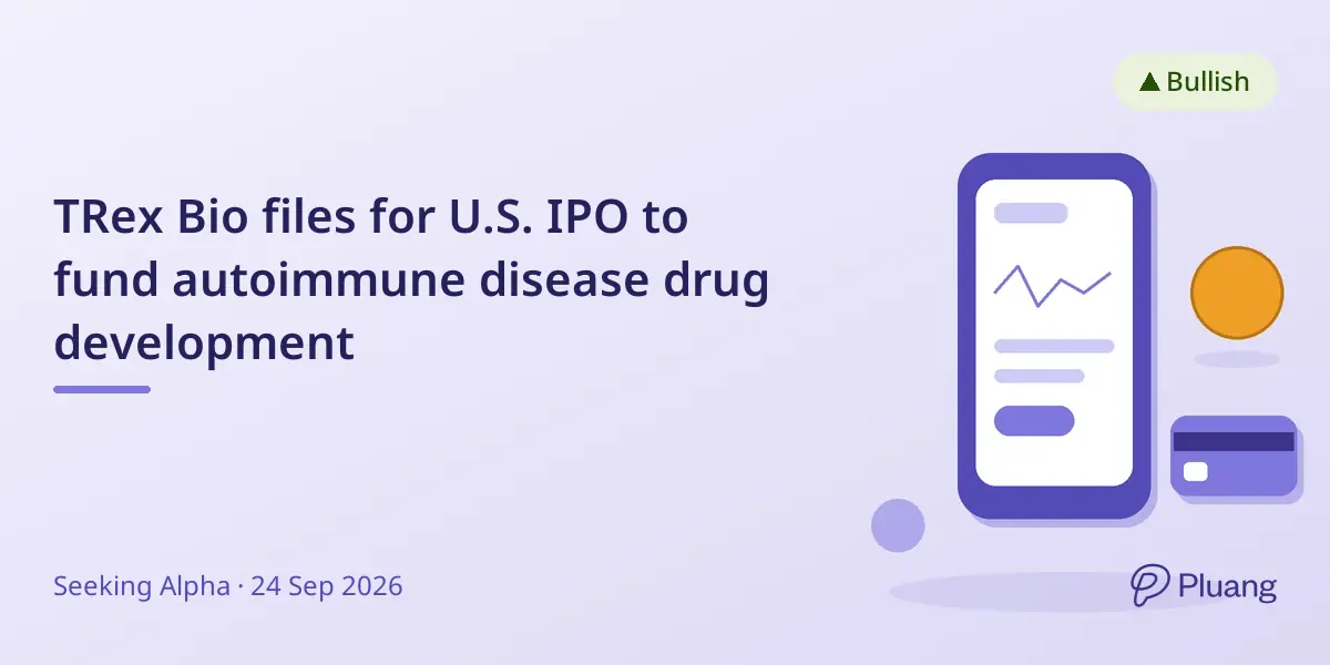TRex Bio files for U.S. IPO to fund autoimmune disease drug development