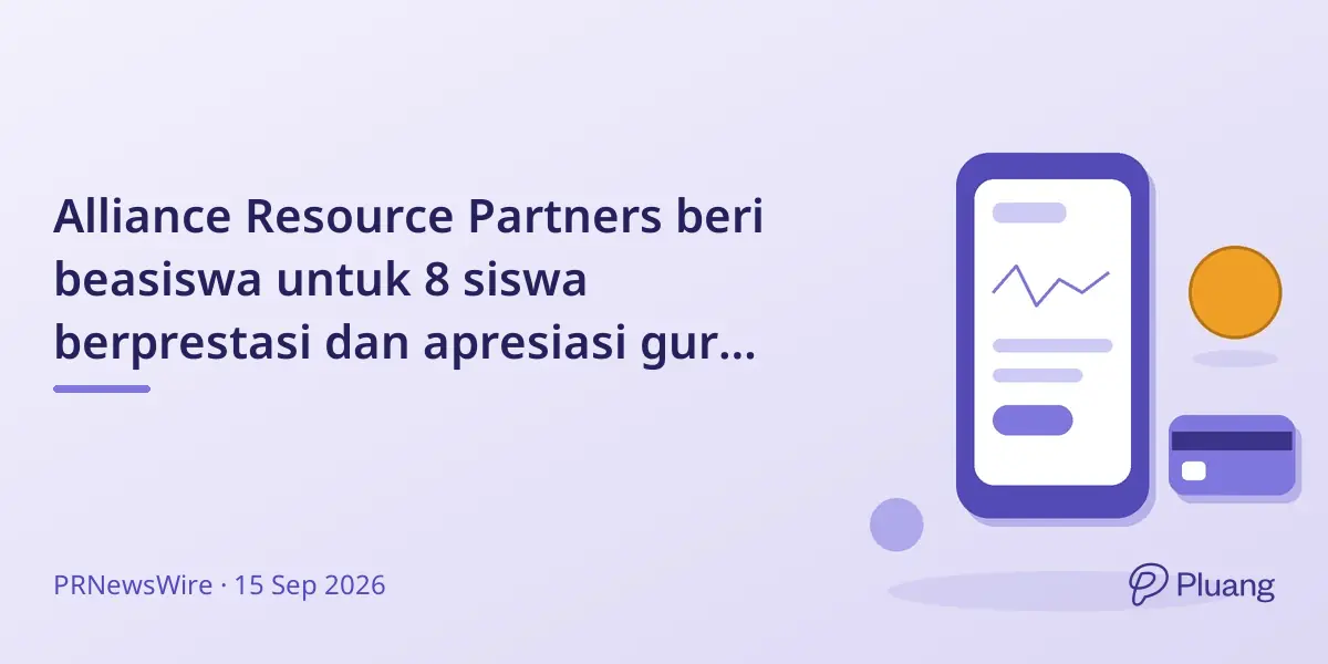 Alliance Resource Partners beri beasiswa untuk 8 siswa berprestasi dan apresiasi guru mereka.